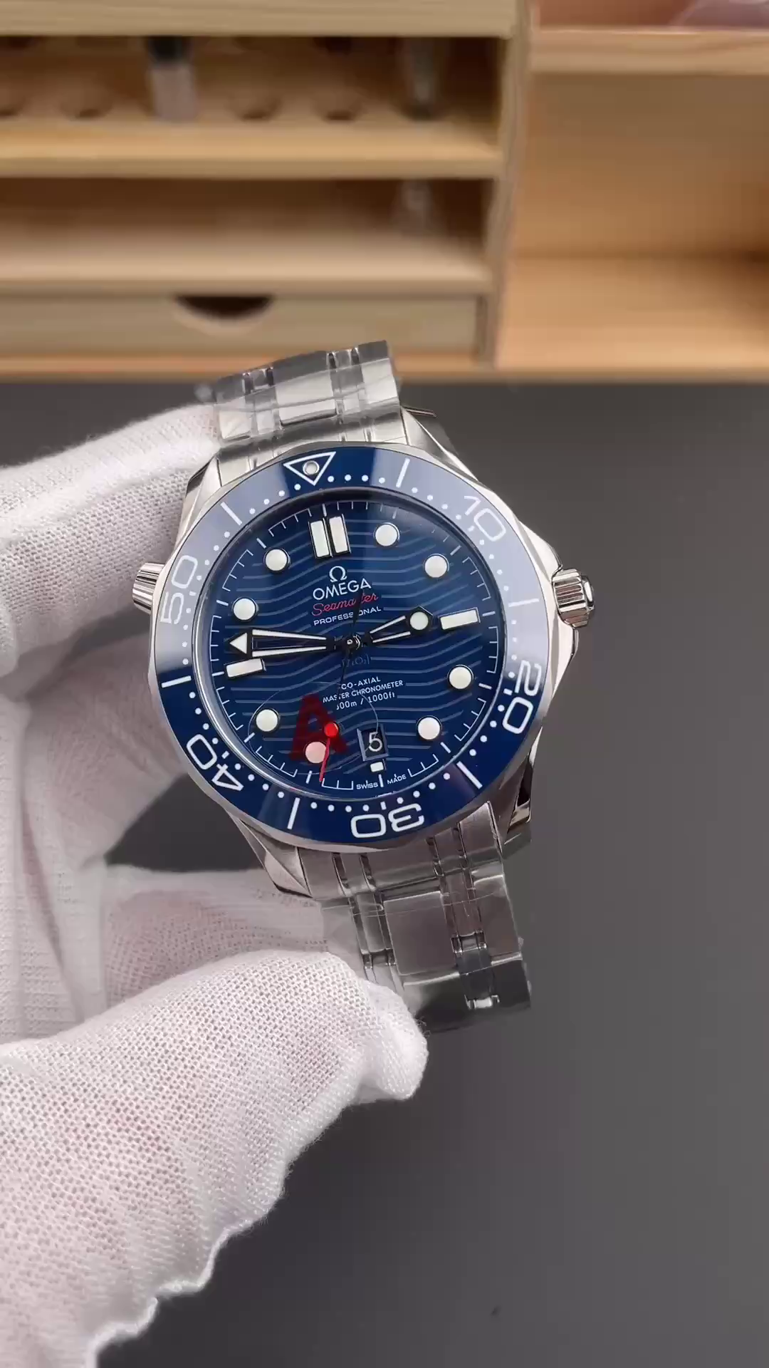 Omega Seamaster Diver 300M Clone 210.30.42.20.03.001 Automatic Men's Watch - QualitySwissReplica