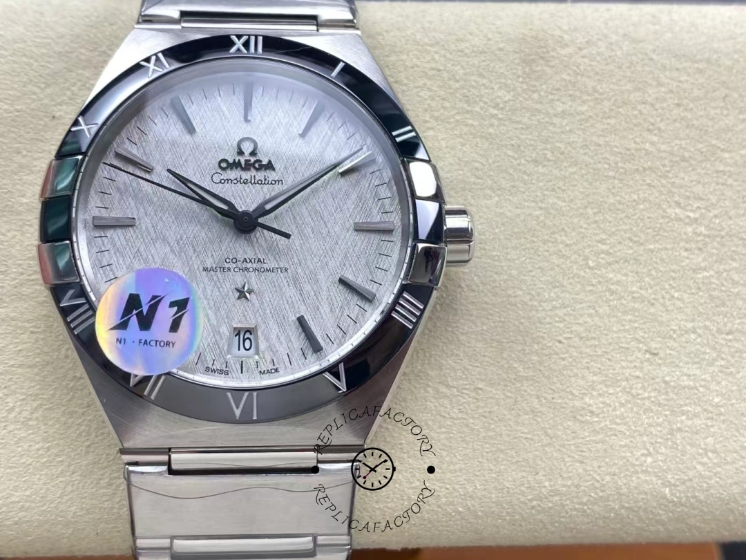 Omega Constellation Stainless Steel Men's Watch 131.33.41.21.06.001 Clone - QualitySwissReplica