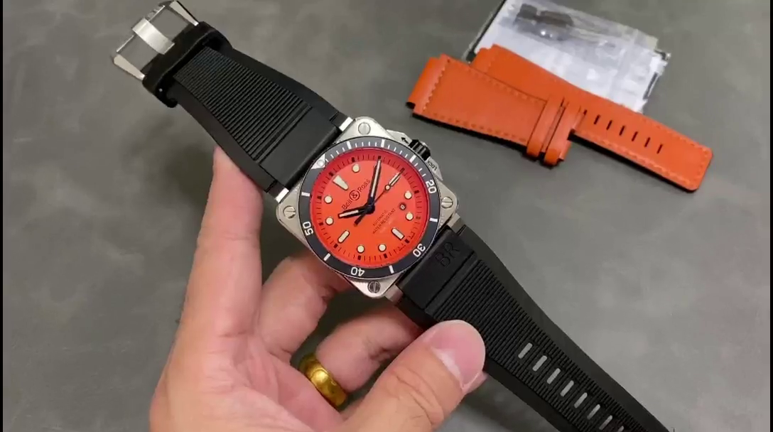 Bell Ross BR 03-92 DIVER Orange - QualitySwissReplica