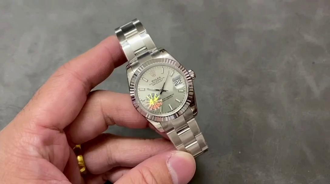 Rolex Datejust 31 Stainless Steel and White Gold Silver Dial M278274 0011 Women's Watch - QualitySwissReplica