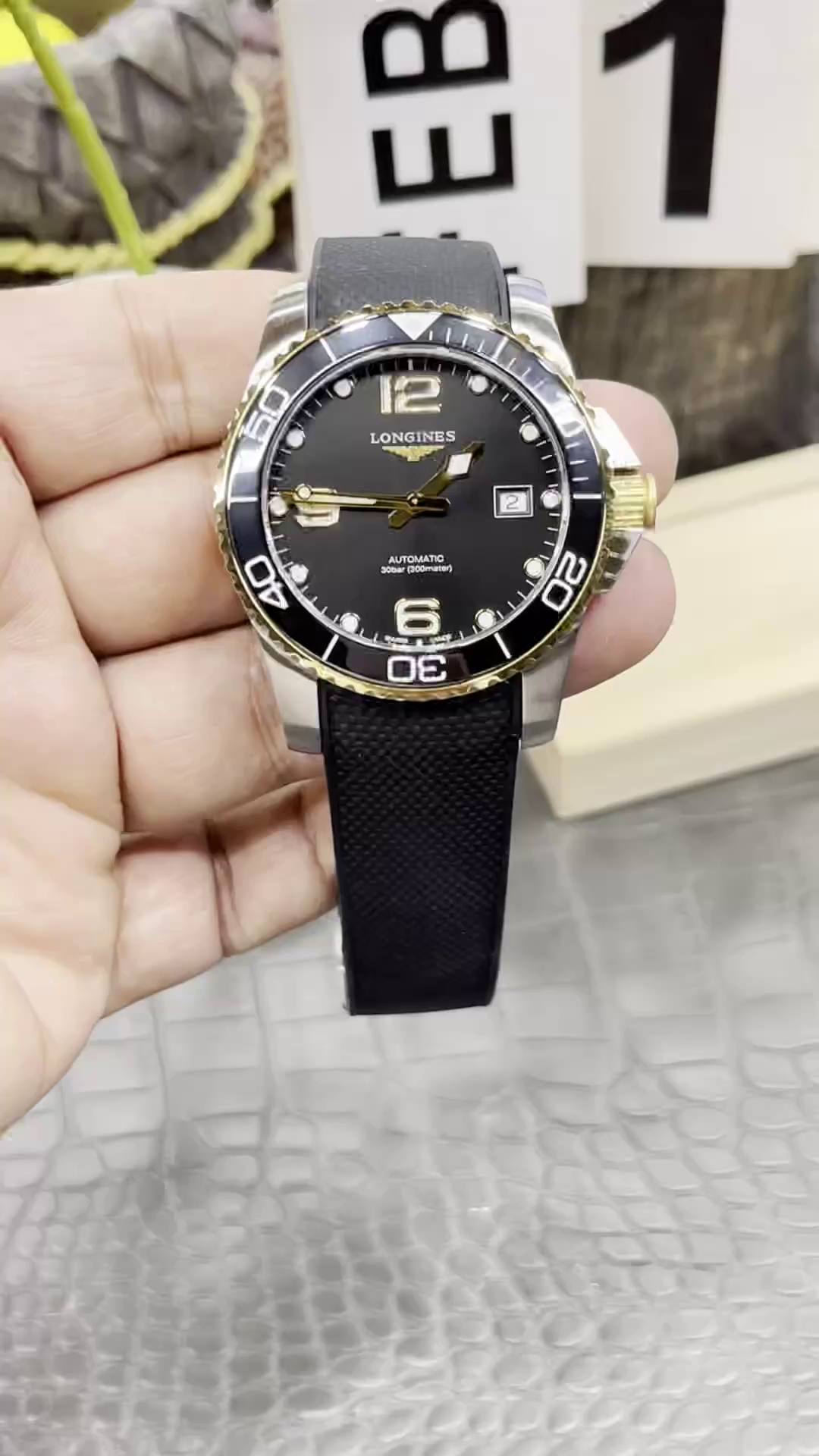 1:1 Clone Longines L3.781.3.56.9 HydroConquest Two-Tone Automatic 41MM - QualitySwissReplica