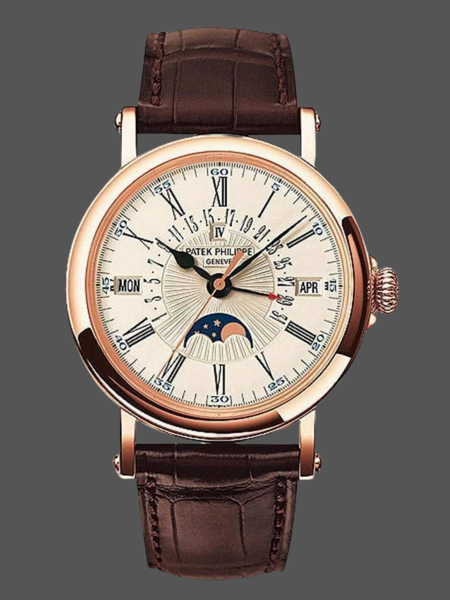 Patek Philippe Grand Complications Perpetual Calendar Moon Phase 38mm 5159R 001 - QualitySwissReplica