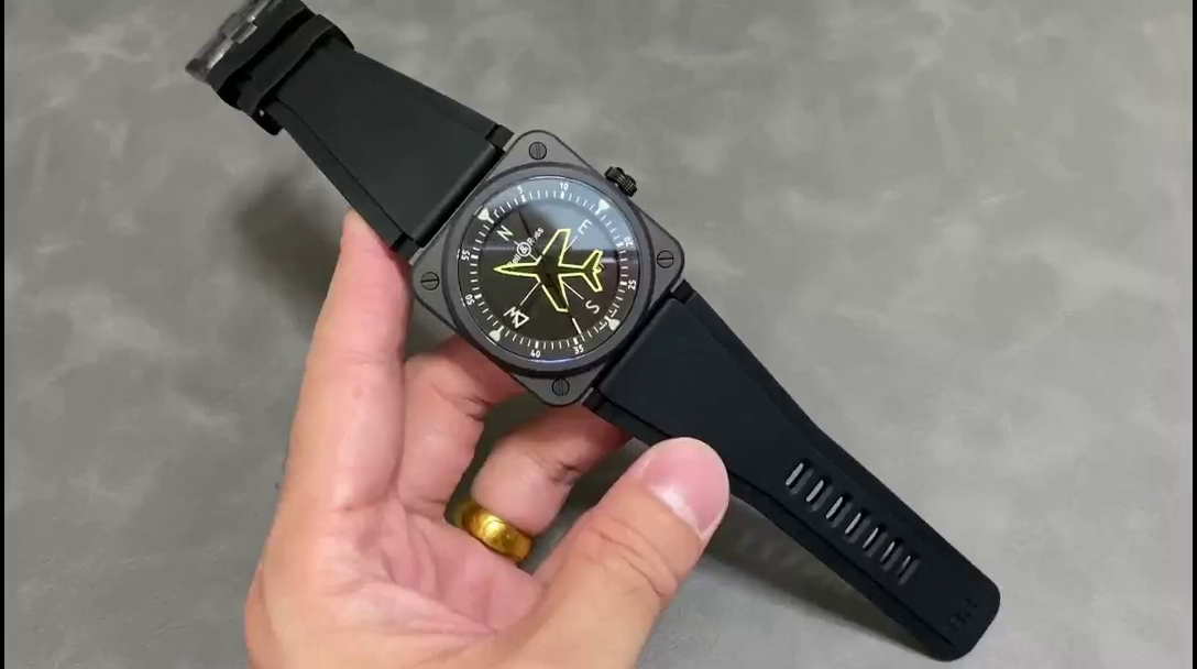 Bell & Ross BR 03 Gyrocompass Square Pilot - QualitySwissReplica
