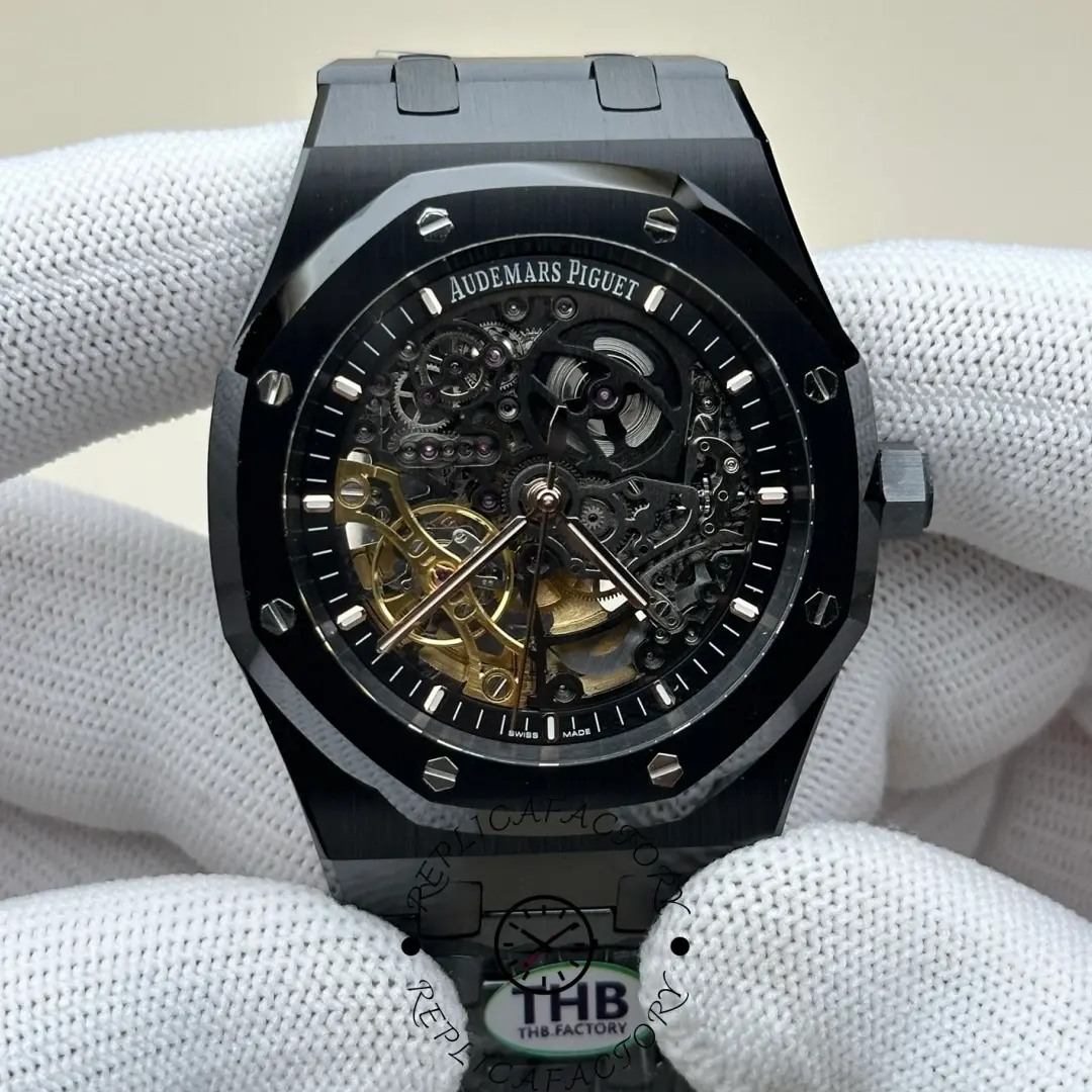 Replica AP 15416CE.OO.1225CE.01 Royal Oak Double Balance Wheel Openworked 41 - QualitySwissReplica