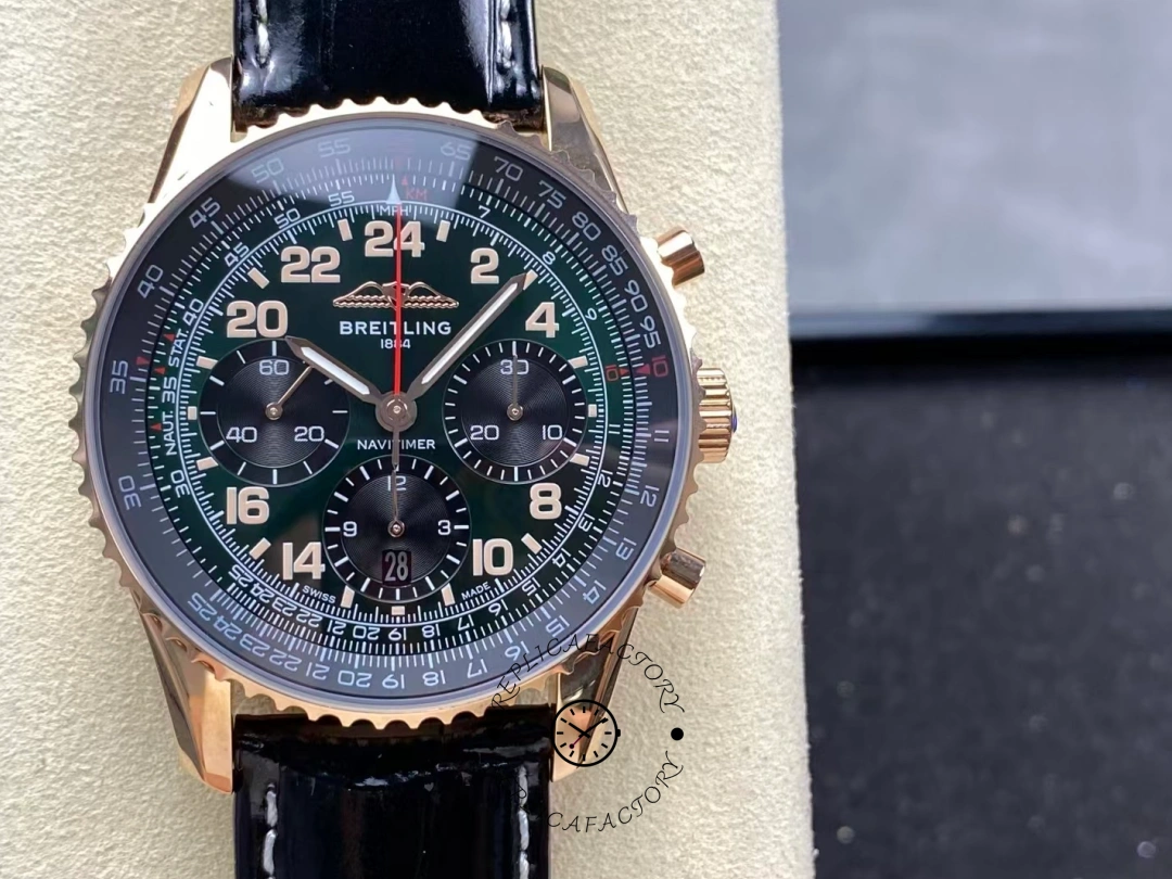 Breitling Navitimer Cosmanaute 41mm Limited Edition RB12302A1L1P1 Replica - QualitySwissReplica