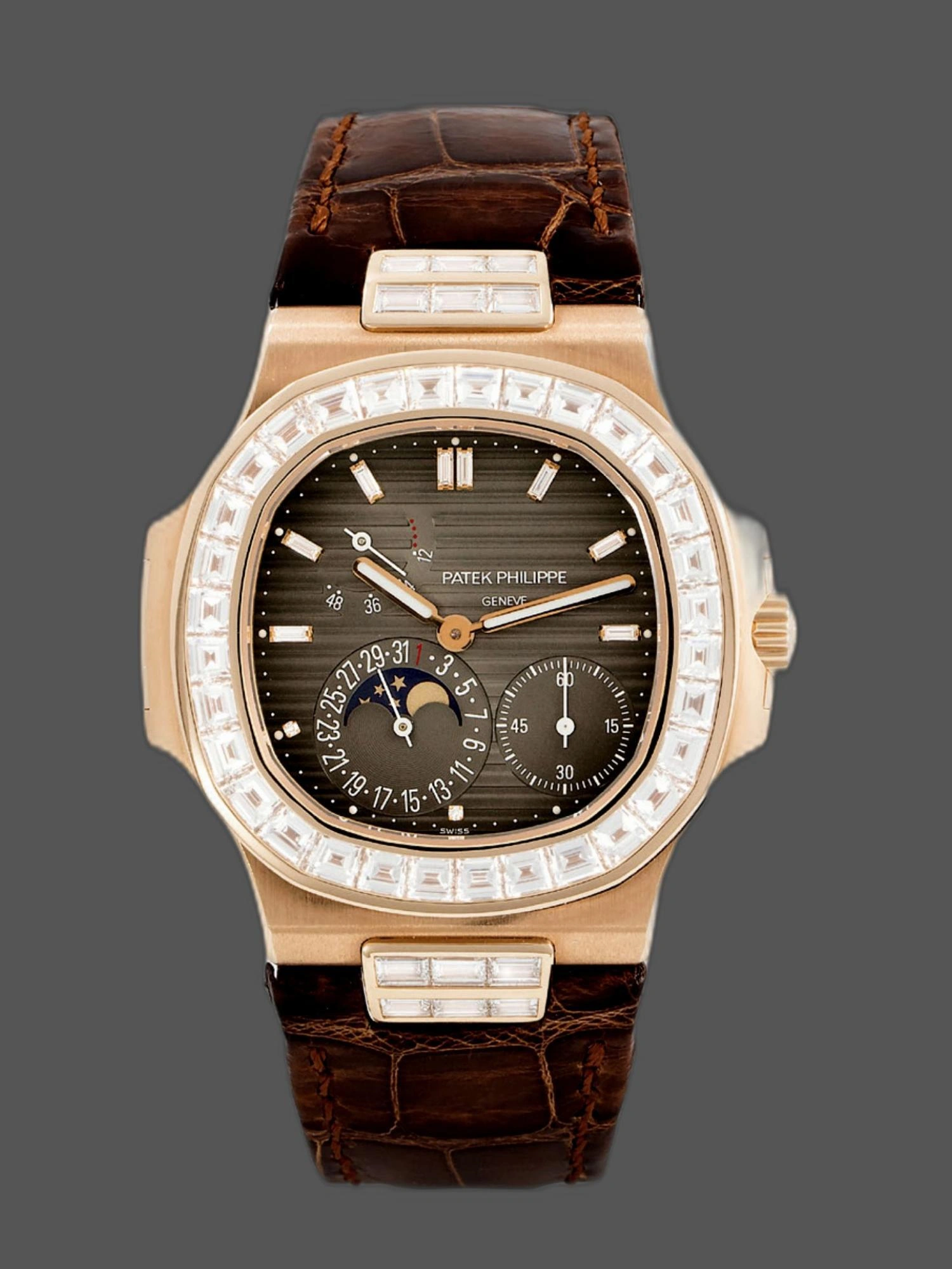 Replica Patek Philippe Nautilus 5724 001 40mm Mens Watch - QualitySwissReplica