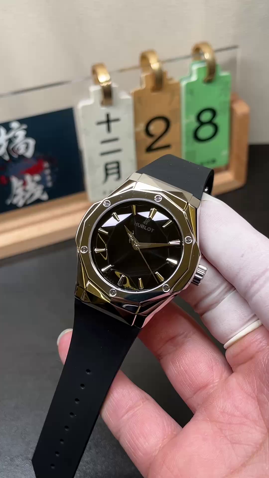 1:1 Clone Hublot Classic Fusion Orlinski Titanium 550.NS.1800.RX.ORL19 - QualitySwissReplica