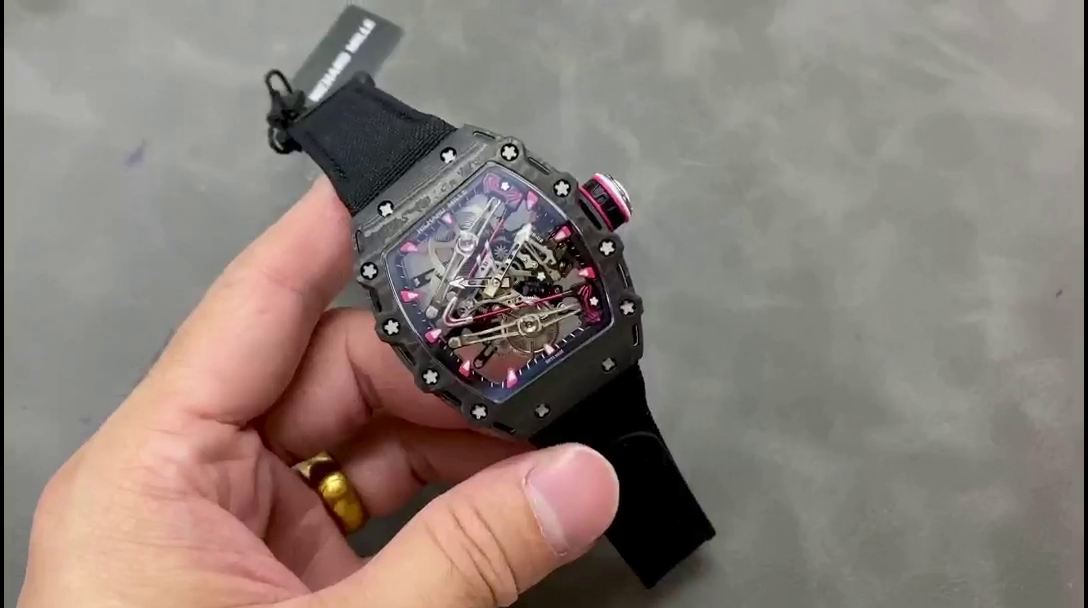 Richard Mille RM38-02 Bubba Watson Tourbillon Edition White Carbon - QualitySwissReplica