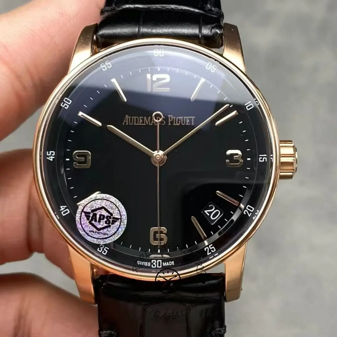 1:1 Clone AP Code 11.59 41MM 15210OR.OO.A002CR.01 Black Dial - QualitySwissReplica