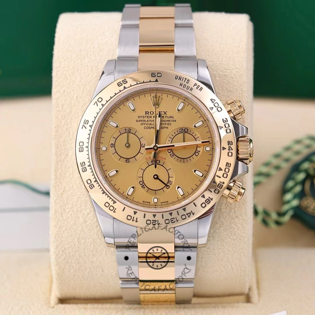 Rolex Cosmograph Daytona 116503 Champagne Index Dial 40MM Mens Replica Watch - QualitySwissReplica