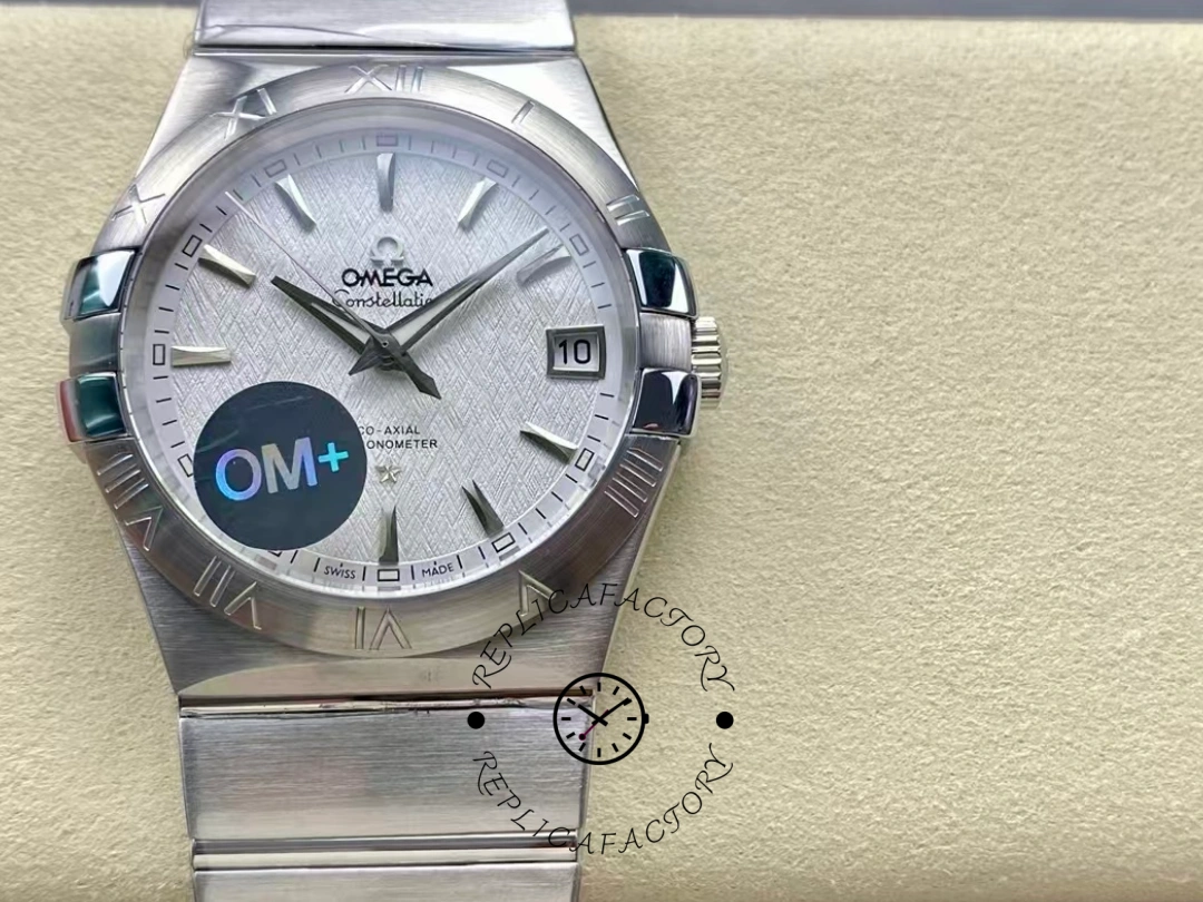 Omega Constellation Co-Axial 123.10.38.21.02.004 38mm Luxury Clone Watch - QualitySwissReplica