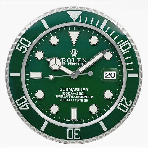 Rolex Submariner Green Wall Clock - QualitySwissReplica