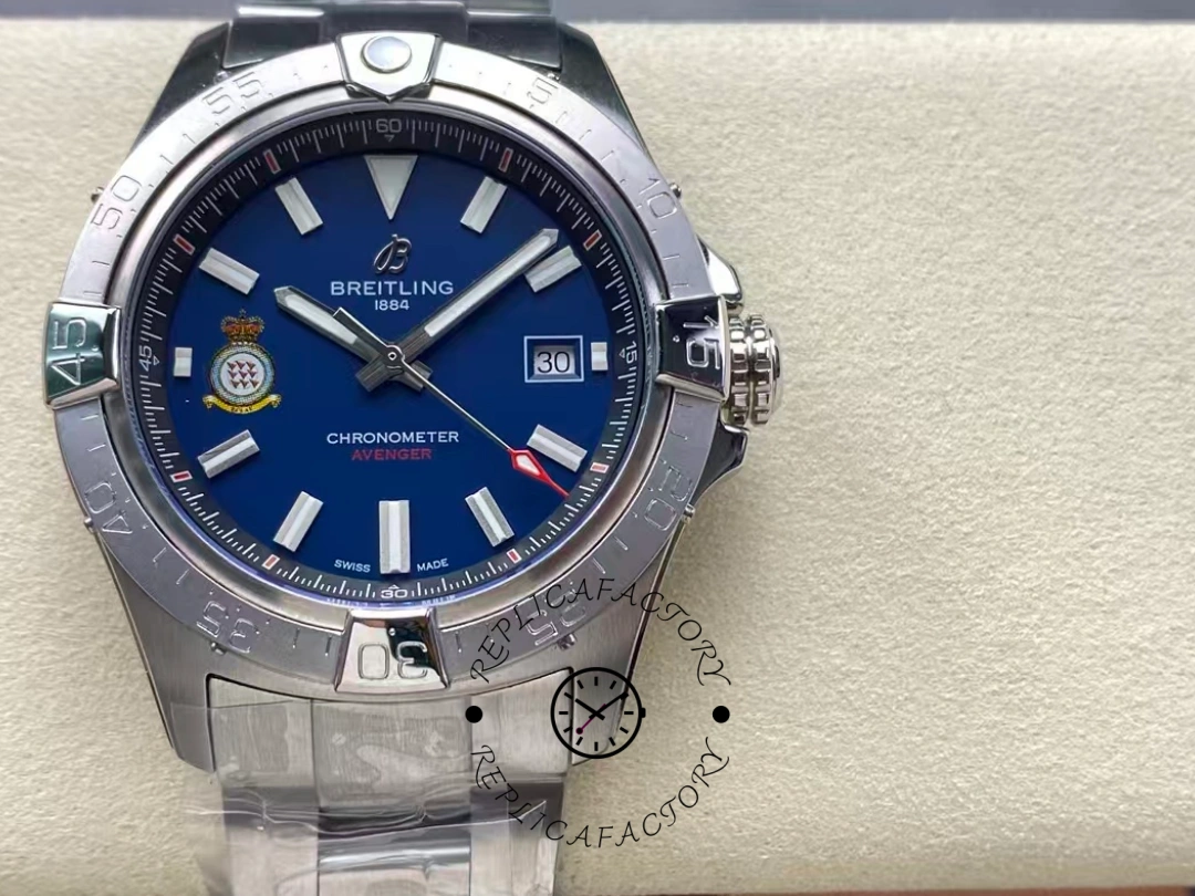 Breitling Avenger Automatic 42mm A173281A1C1A1 Blue Dial Replica - QualitySwissReplica