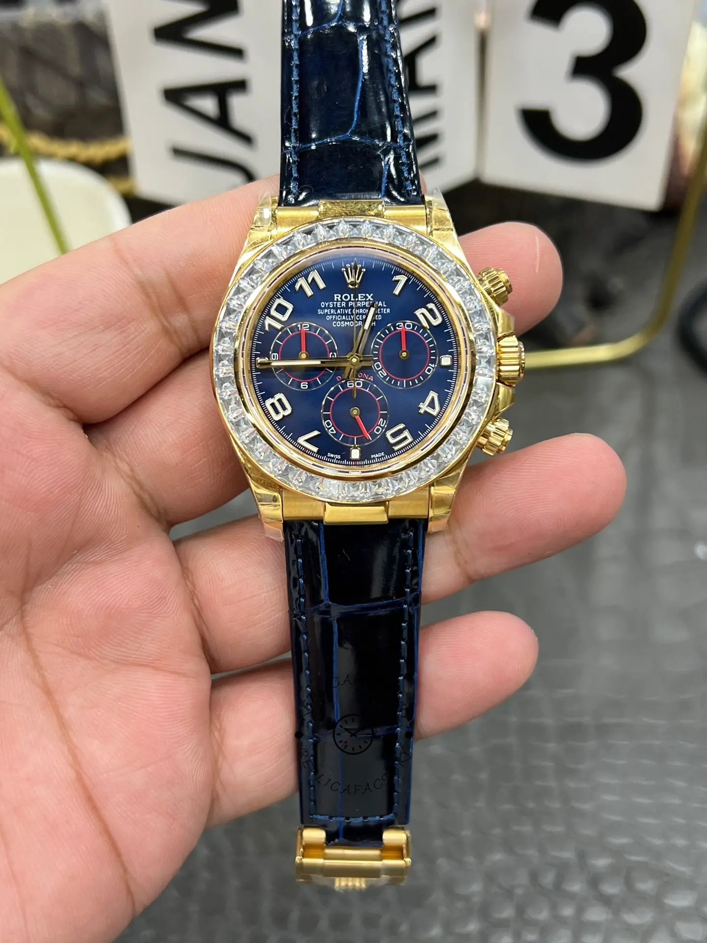 Rolex Daytona 116518 Diamond Edition - QualitySwissReplica