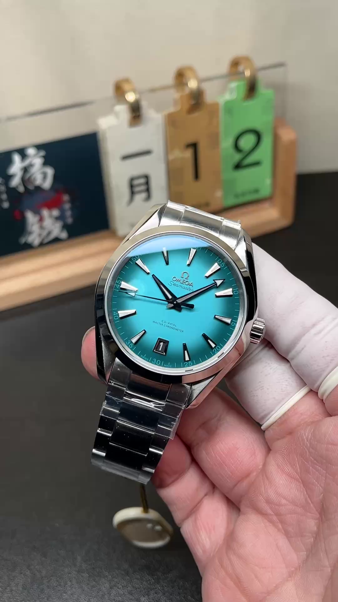 Omega Seamaster Aqua Terra Turquoise Dial 220.10.41.21.03.006 41mm Replica - QualitySwissReplica