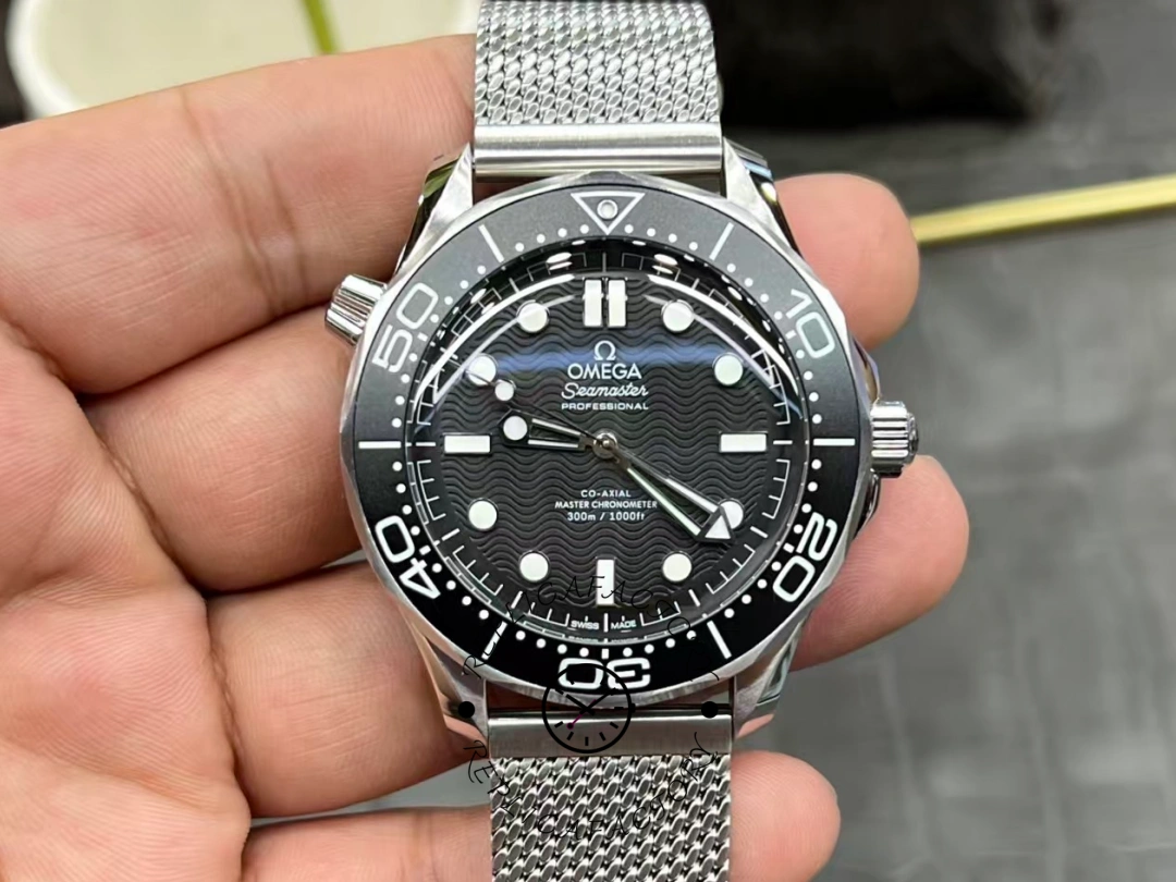 Omega Clone Seamaster Diver 300M Black Dial 210.30.42.20.01.010 42MM - QualitySwissReplica