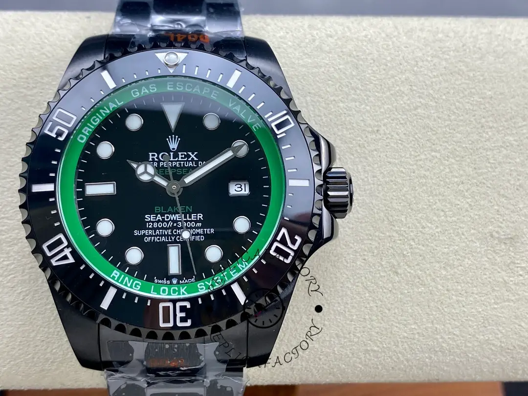 Rolex Sea Dweller Deepsea Mens Blaken Custom Edition 44mm - QualitySwissReplica