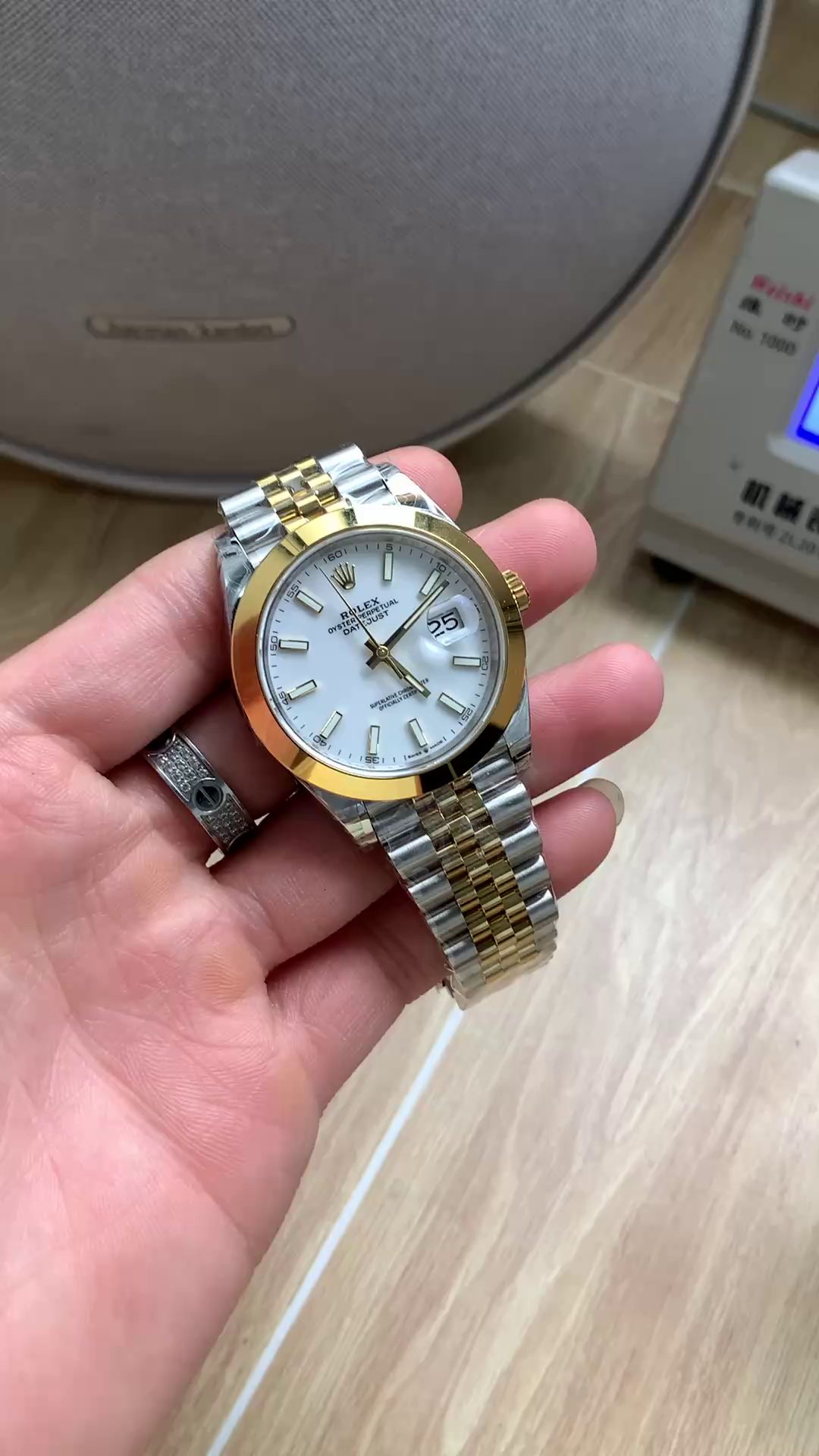 Rolex Datejust 41 Stainless Steel and Yellow Gold M126303 0016 Men's Watch - QualitySwissReplica