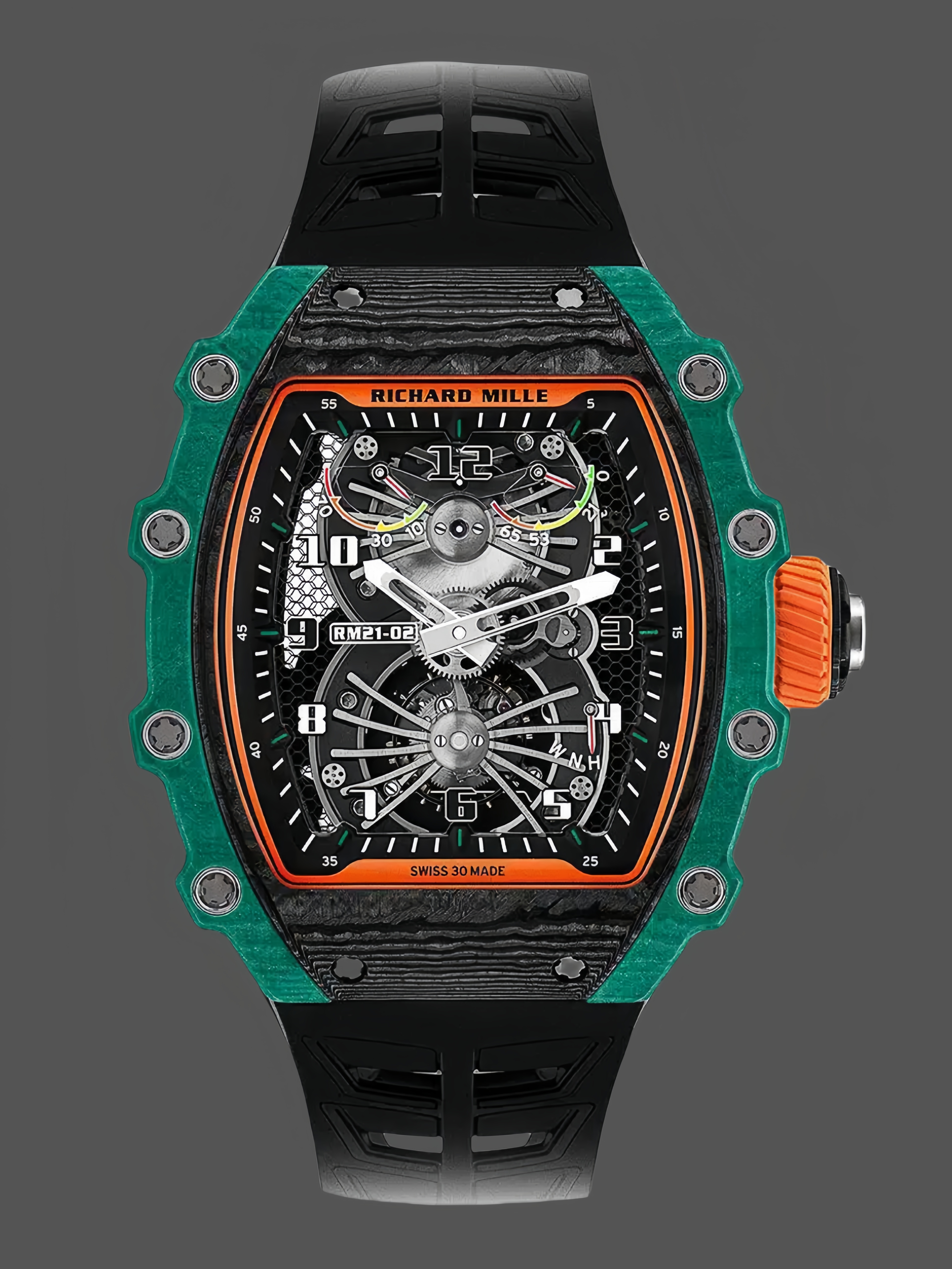 Richard Mille RM 21-02 Tourbillon Aerodyne Quarts TPT Carbon - QualitySwissReplica