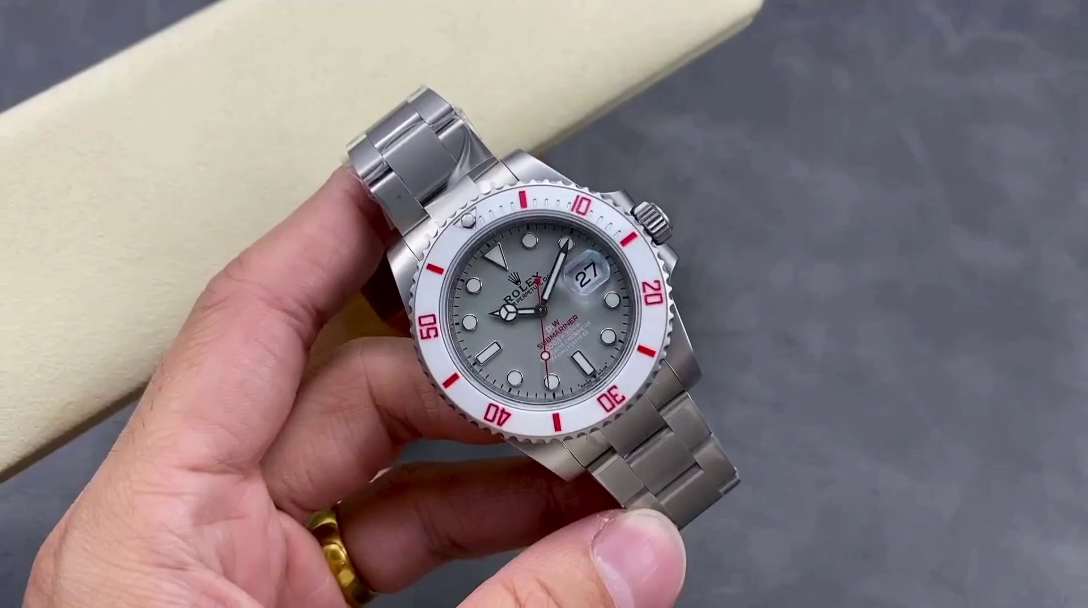 Rolex DIW Submariner Date Sandblasted  116610 Limited Edition Full 904L Grey Dial 40mm - QualitySwissReplica