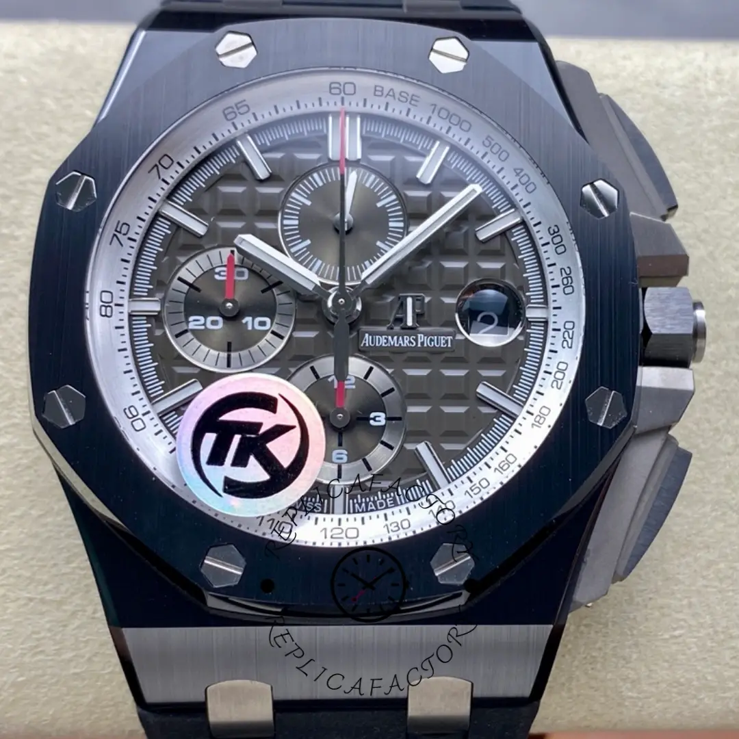 AP Royal Oak Offshore 26405CE.OO.A002CA.01 44mm Grey Dial Two Tone Watch 1:1 Clone - QualitySwissReplica