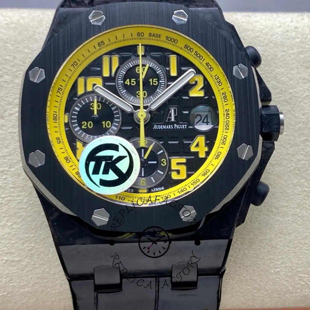 AP Royal Oak Offshore Chronograph 42 BumbleBee 26176FO.OO.D101CR.01 Replica - QualitySwissReplica