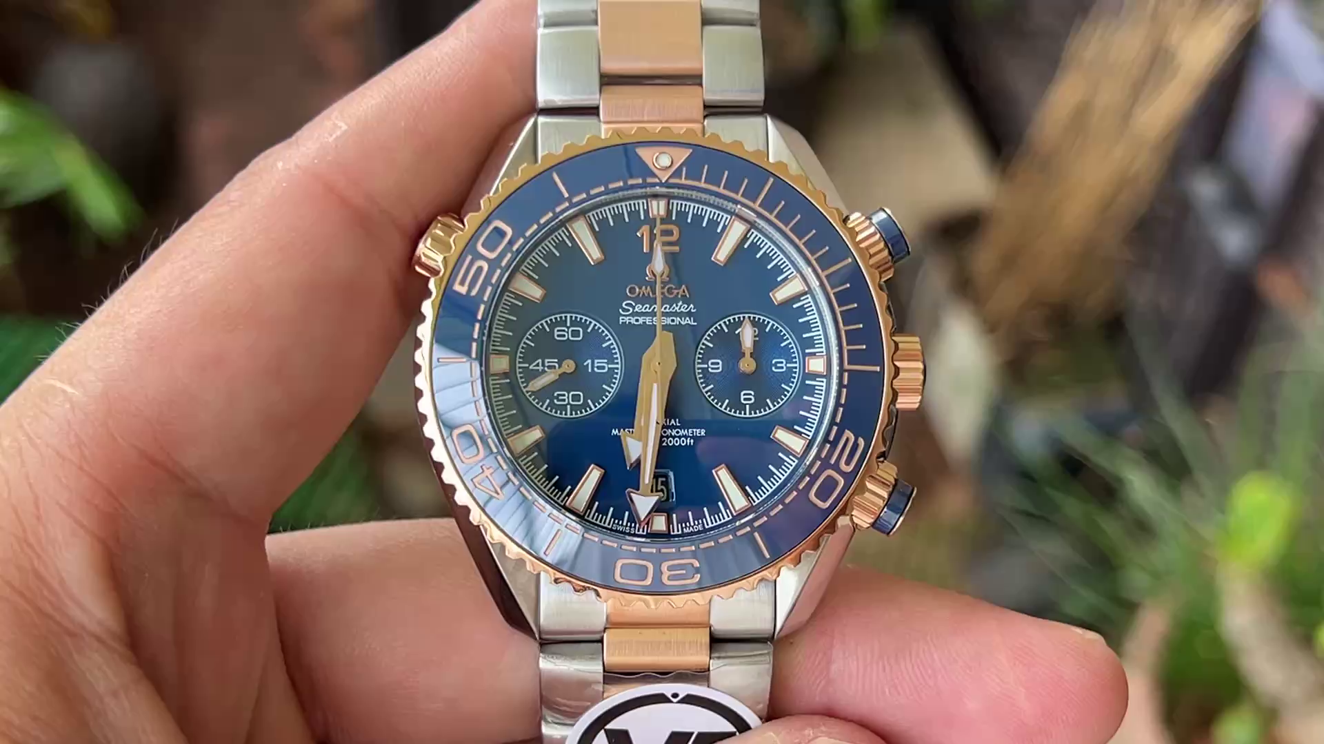 Omega Seamaster Planet Ocean Replica 215.20.46.51.03.001 Chronograph 45.5 mm - QualitySwissReplica