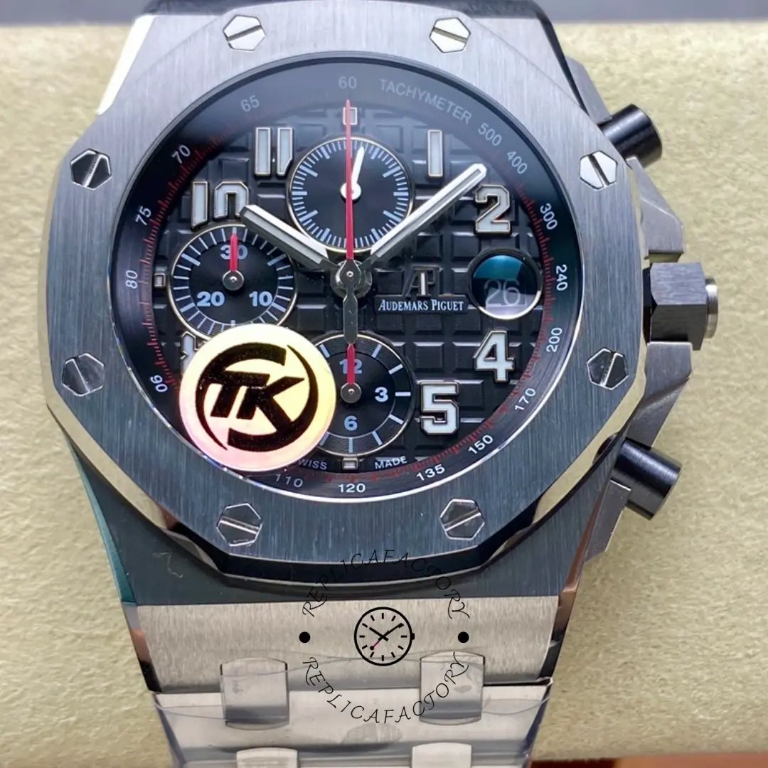 AP Royal Oak Offshore Automatic 26470ST.OO.A101CR.01 Replica Stainless Steel Bracelet - QualitySwissReplica