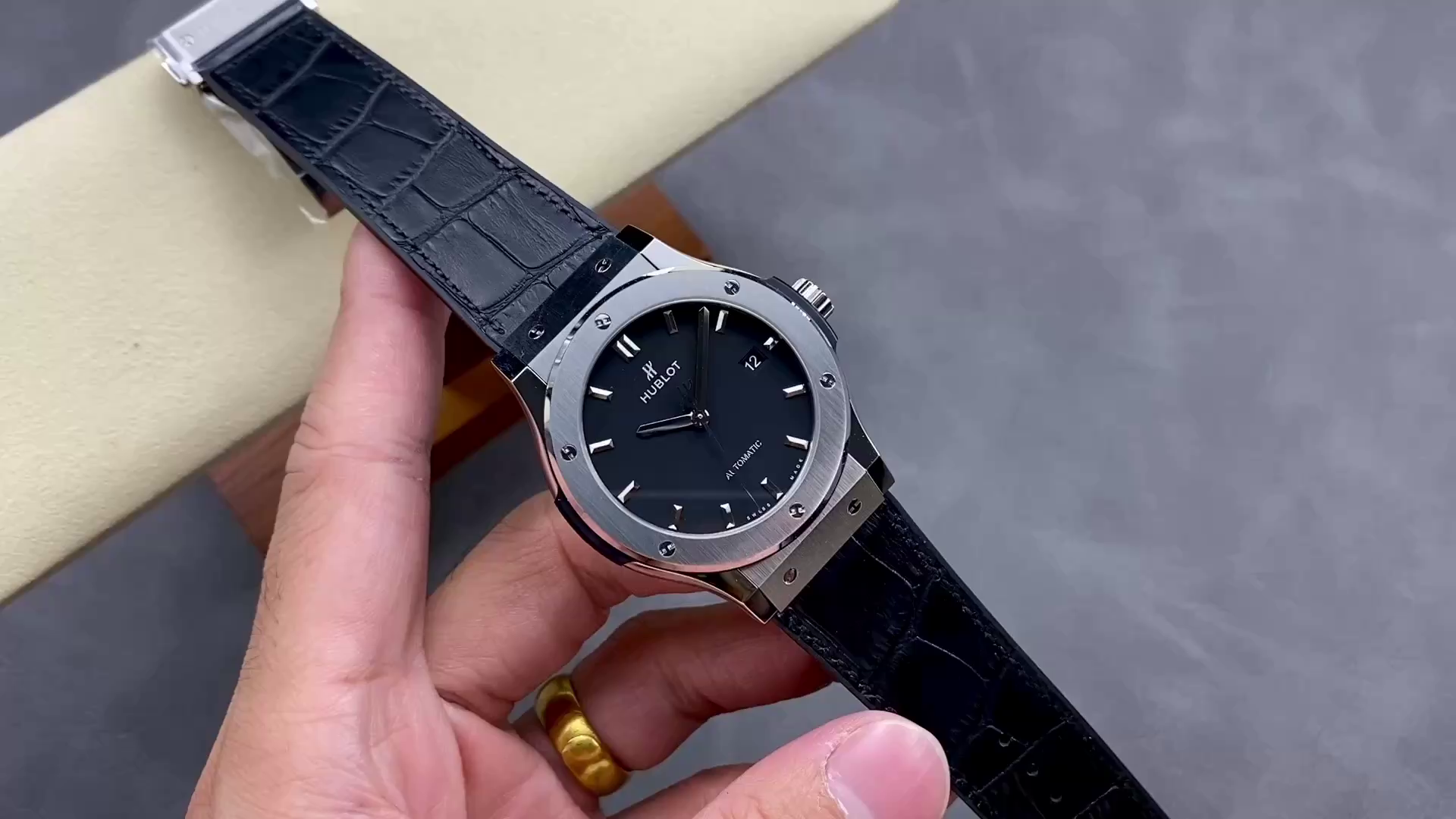 542.NX.1171.LR Hublot Classic Fusion Automatic Black - QualitySwissReplica