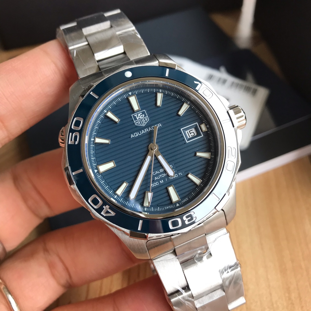 Tag Heuer Aquaracer Men's Watch WAK2111.BA0830 41mm - QualitySwissReplica