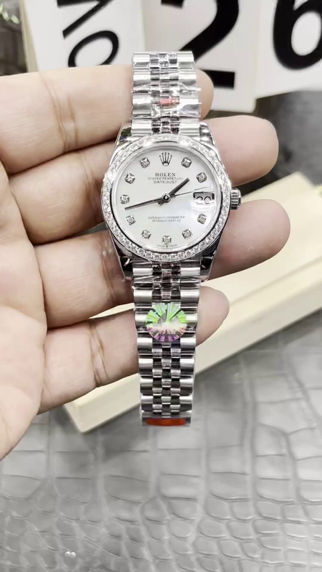 Rolex Datejust 31mm MOP Dial 278384RBR-0008 1:1 Clone Automatic Watch - QualitySwissReplica