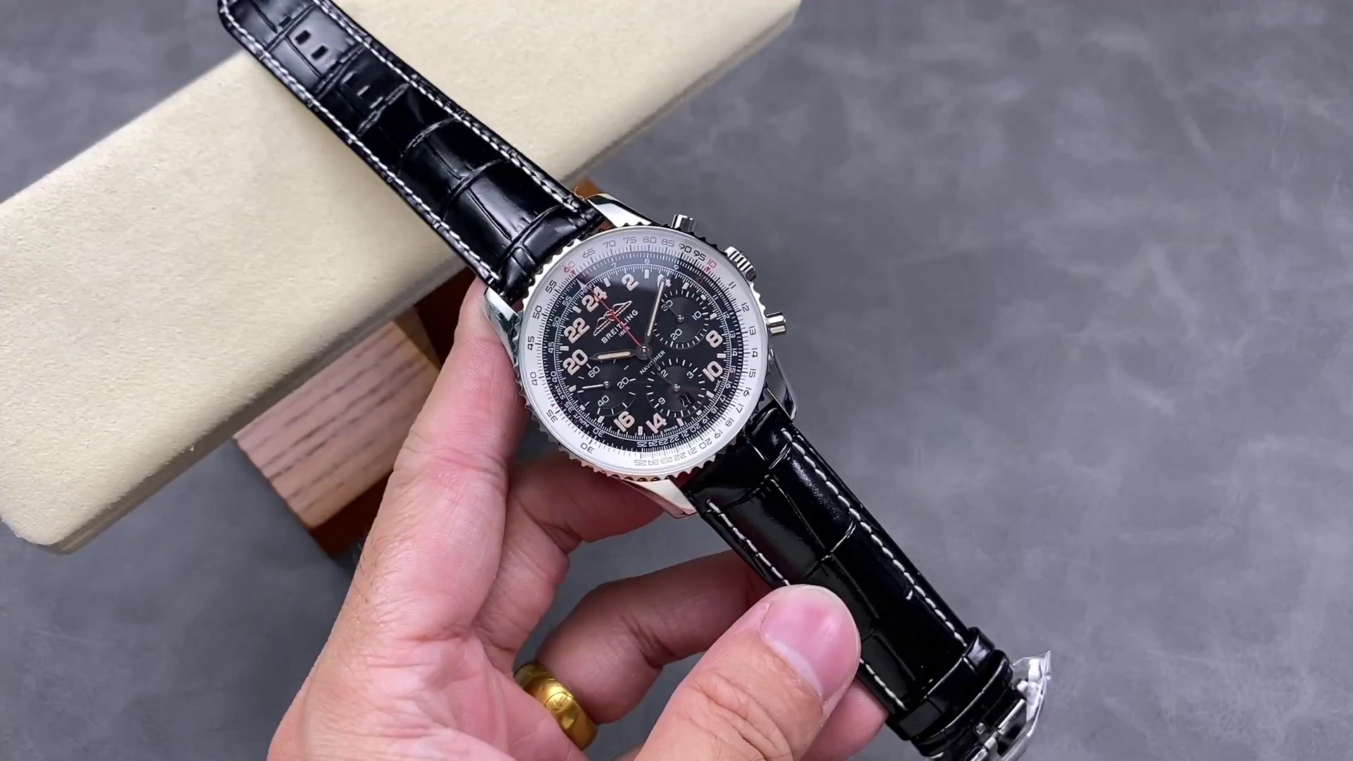 Breitling Navitimer B02 Chronograph 41 PB02301A1B1P1 Replica - QualitySwissReplica