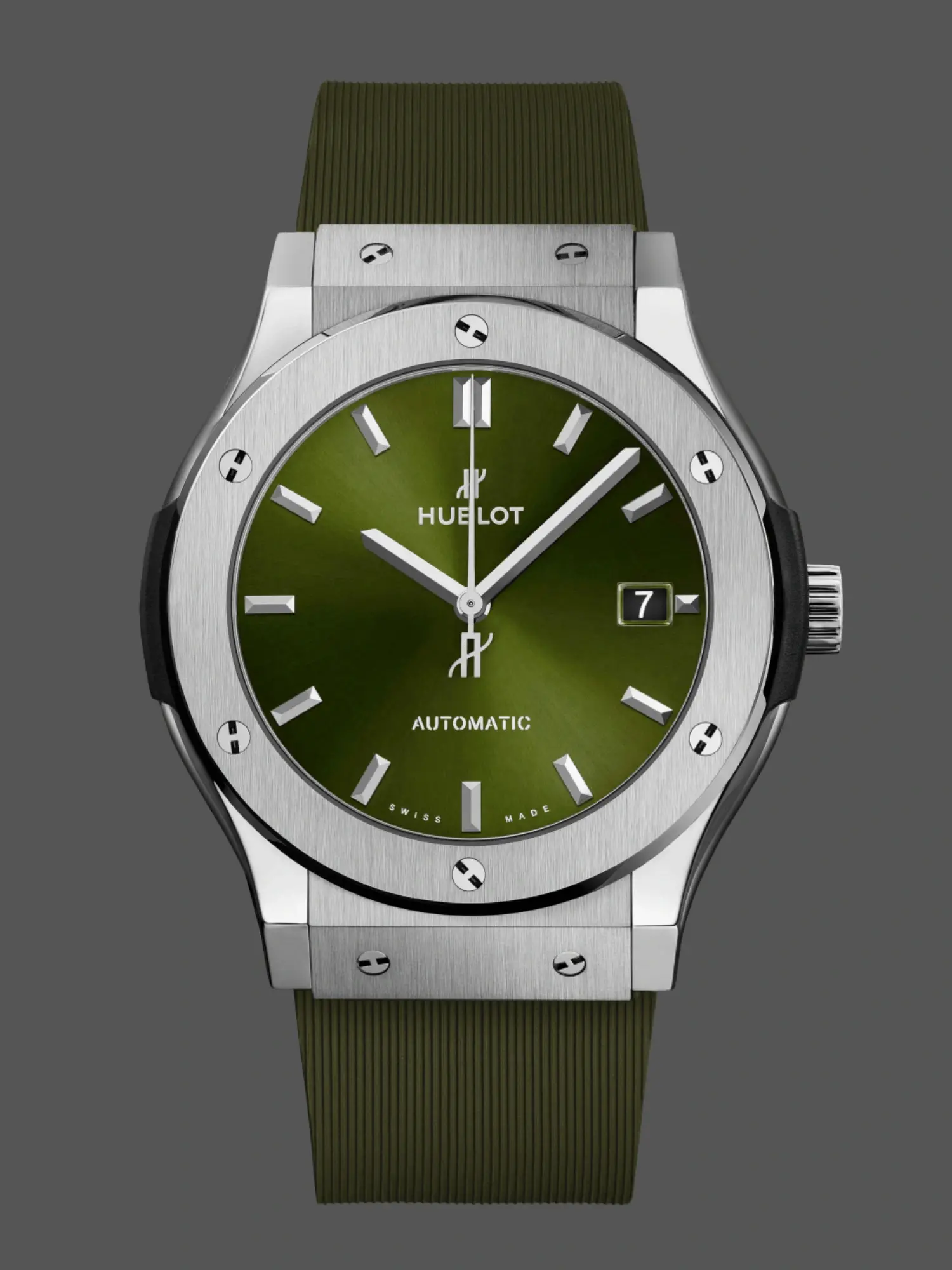 1:1 Clone Hublot Classic Fusion Titanium Green 542.NX.8970.RX 42mm - QualitySwissReplica