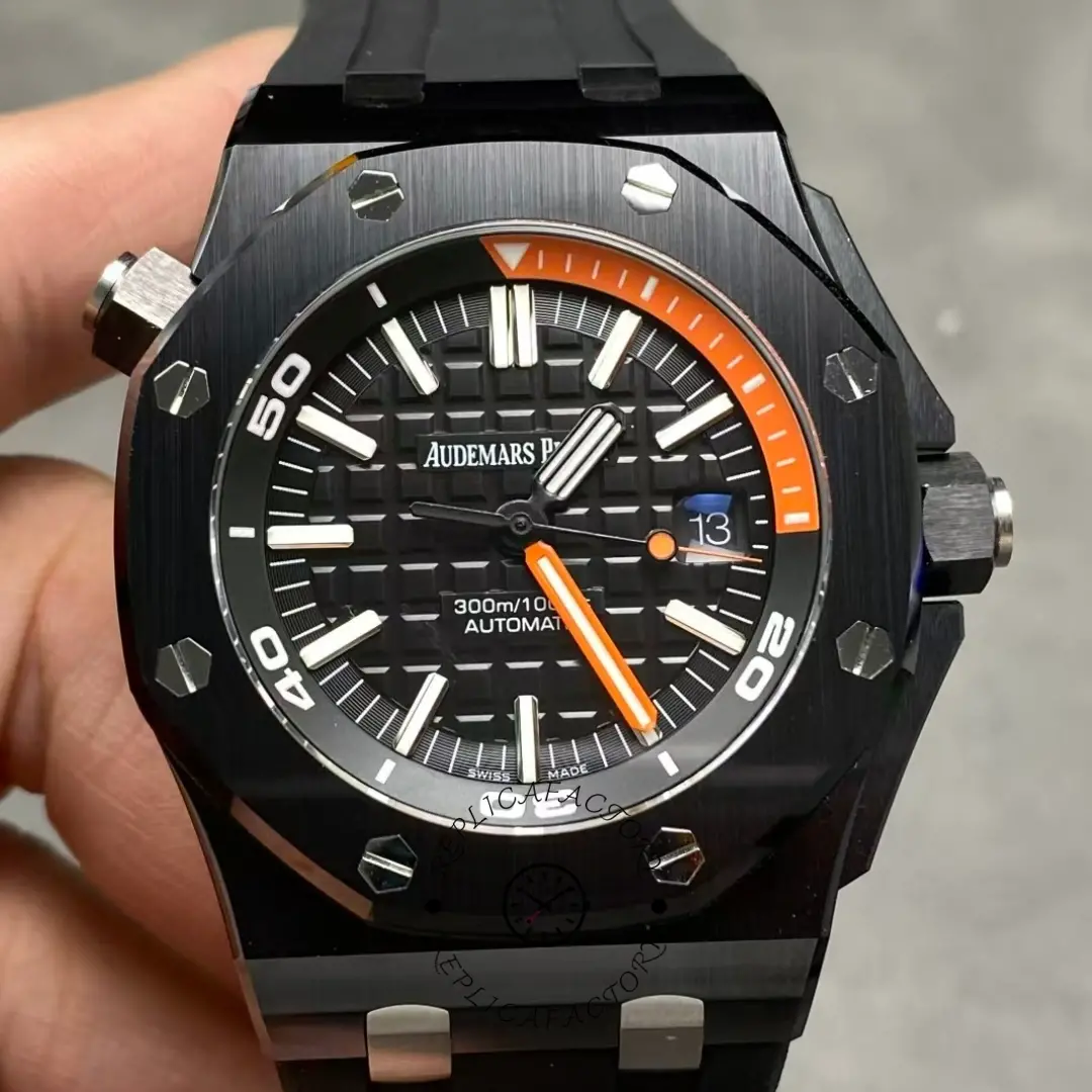 AP Royal Oak Offshore Diver 42 Ceramic Bezel 15707CE.OO.A002CA.01 Replica - QualitySwissReplica