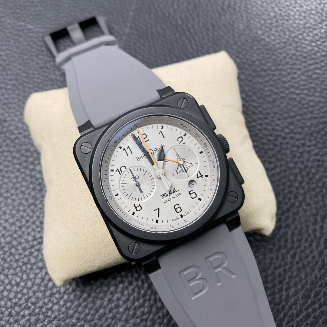 Bell Ross BR 03-94 Chronograph Grey Dial - QualitySwissReplica