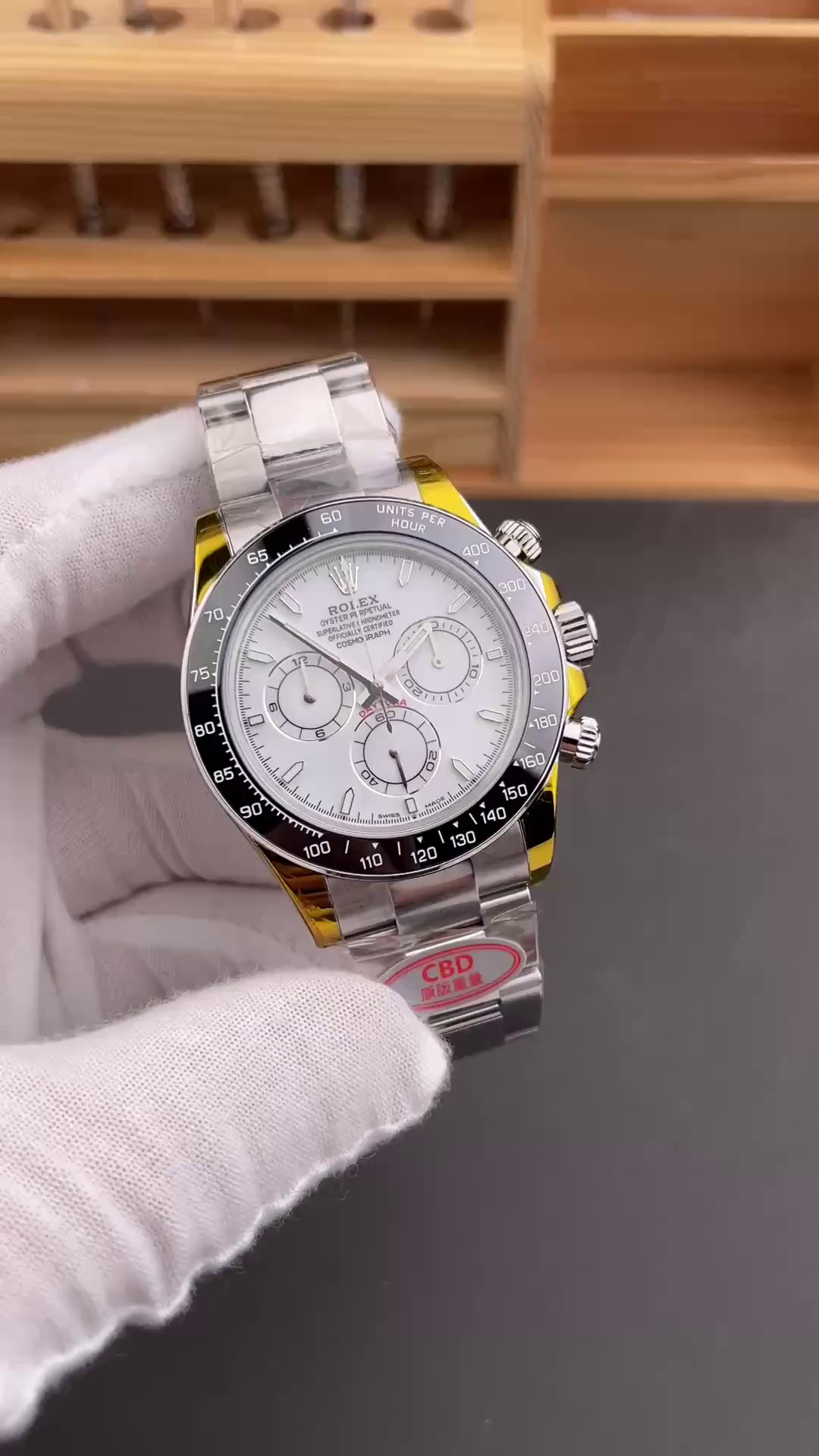 1:1 Rolex Daytona 126502 Platinum Rolesium White Grand Feu Enamel Dial 2026 - QualitySwissReplica