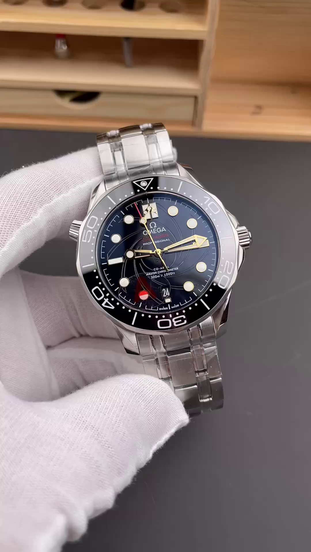 Omega Seamaster Diver 300M Clone 210.22.42.20.01.004 Limited 42MM - QualitySwissReplica