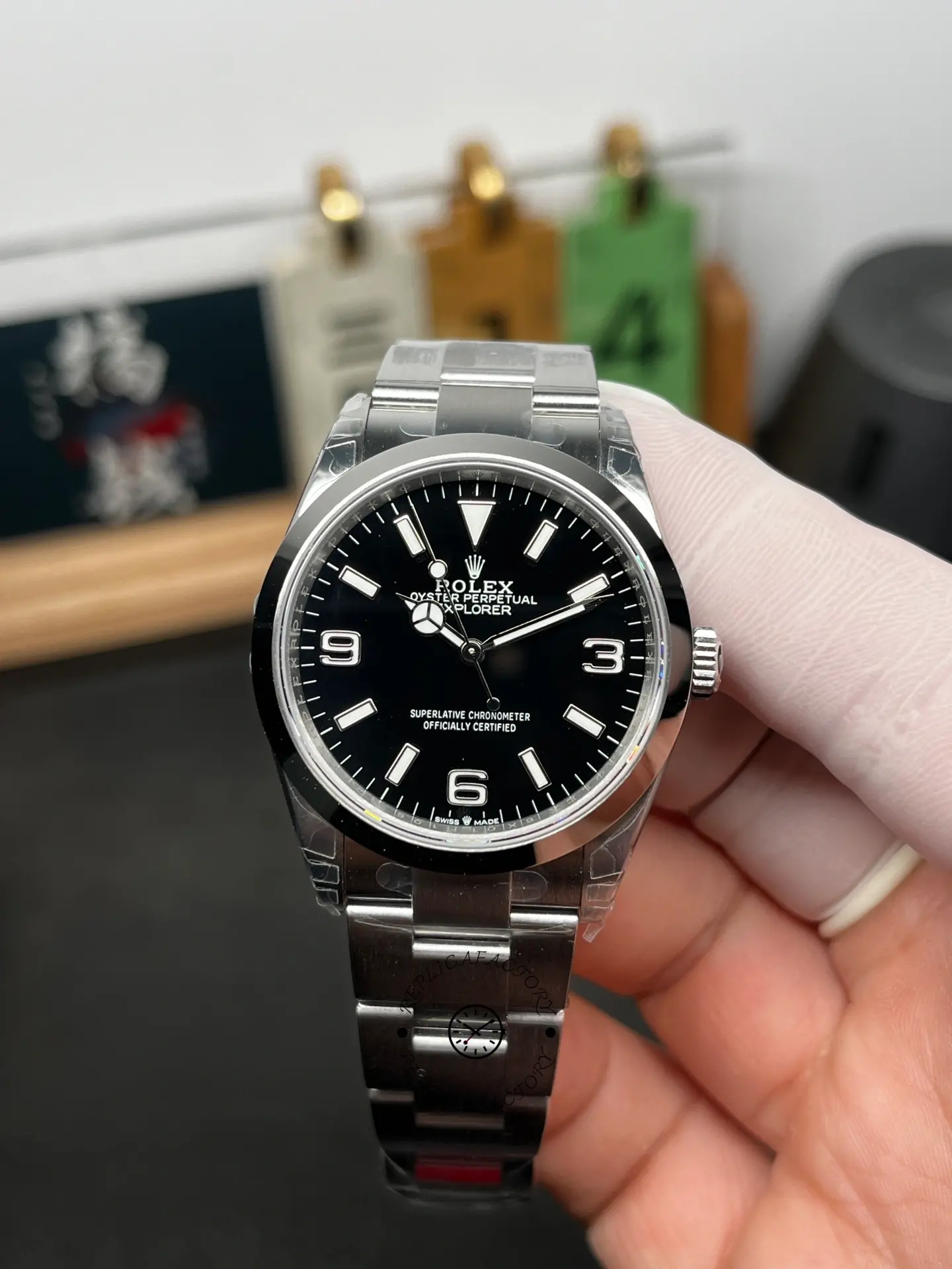 Rolex Explorer 124270 0001 Black Dial Stainless Steel 36MM - QualitySwissReplica