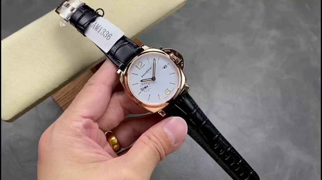 1:1 Clone Panerai Luminor Due 3 Days Goldtech 42 Rose Gold Watch PAM01336 - QualitySwissReplica