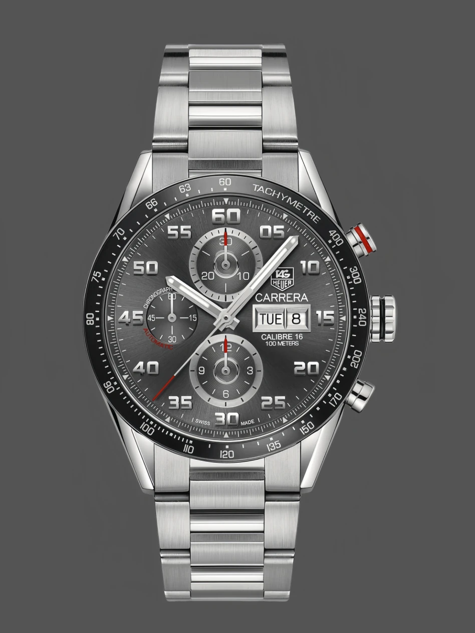 Tag Heuer Carrera Calibre 16 Automatic CV2A1U.BA0738 43mm Mens Watch - QualitySwissReplica