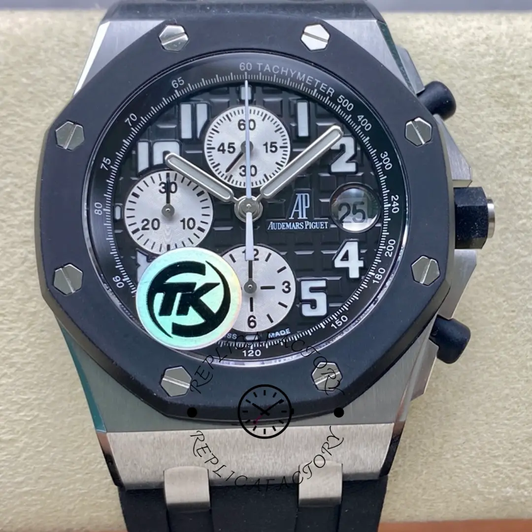 AP Royal Oak Offshore 1:1 Clone 25940SK.OO.D002CA.01 Chronograph Black Dial - QualitySwissReplica