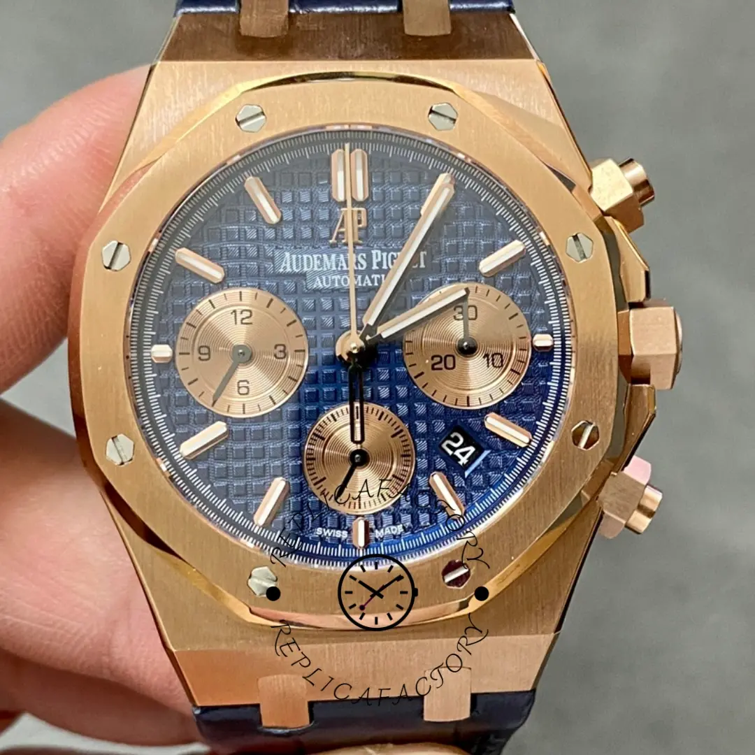 AP Royal Oak 26331OR.OO.D315CR.01 Chronograph Blue Dial 1:1 Clone - QualitySwissReplica