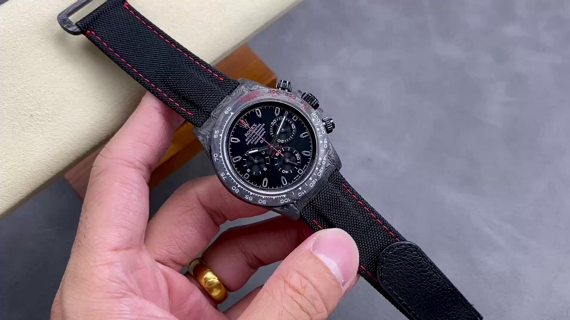 Rolex Daytona Cosmograph DIW Speedster Limited Edition Carbon Fiber Artificial Fiber 40mm - QualitySwissReplica