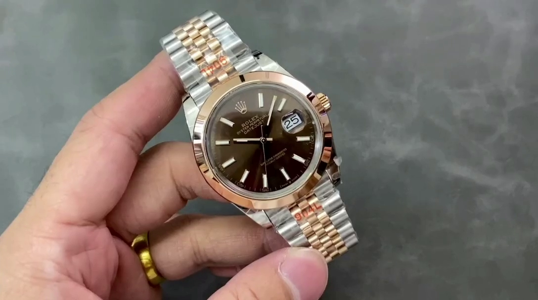 Rolex Datejust 36 Steel & Everose Gold Chocolate Dial M126201 0043 Women's Watch - QualitySwissReplica