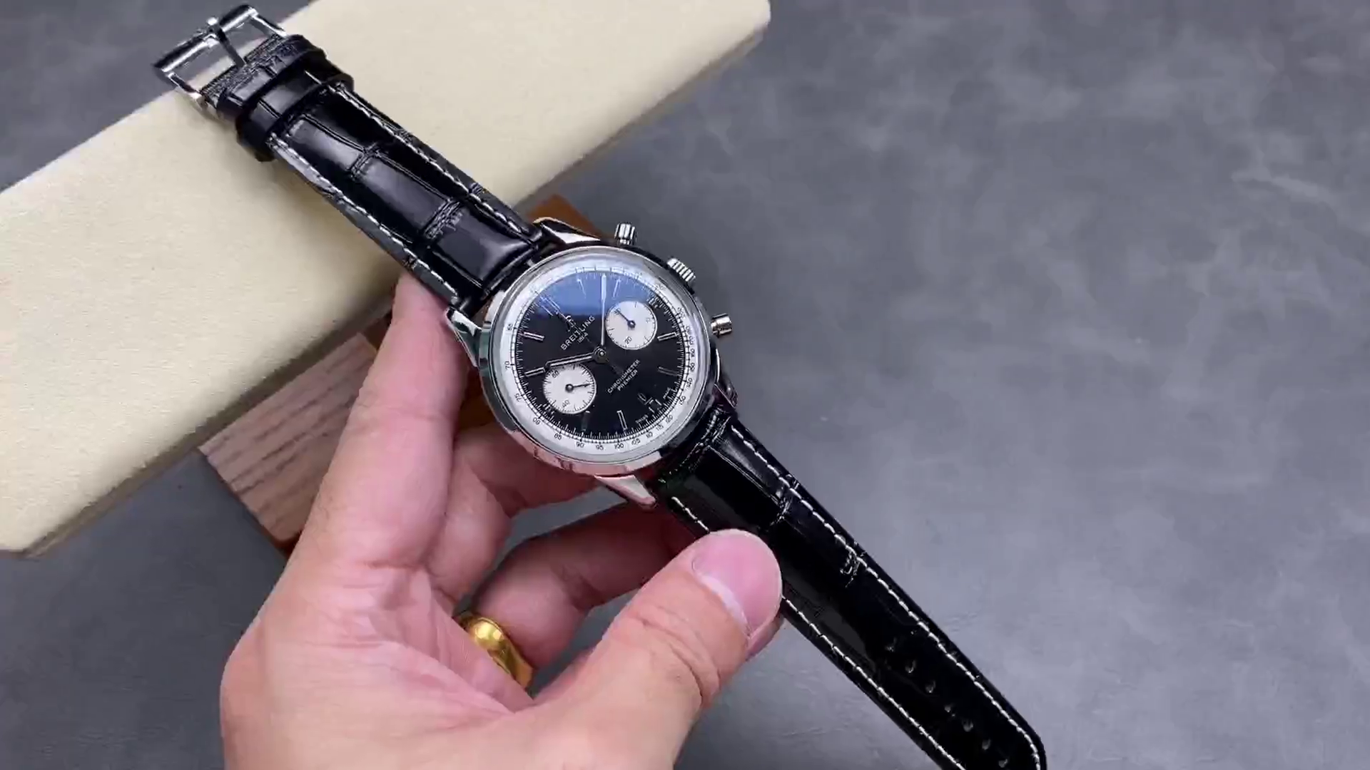 Breitling Premier B01 Chronograph AB0118371B1P2 42mm Replica - QualitySwissReplica