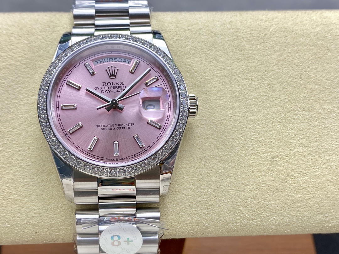 Rolex Day Date President 36mm White Gold President Bracelet 128349rbr 0053 - QualitySwissReplica