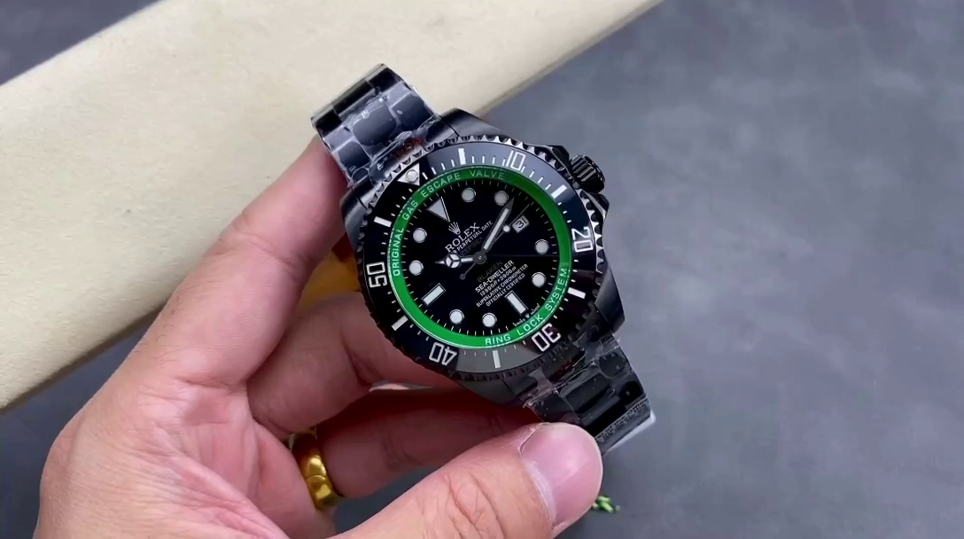 Rolex Sea Dweller Deepsea Mens Blaken Custom Edition 44mm - QualitySwissReplica