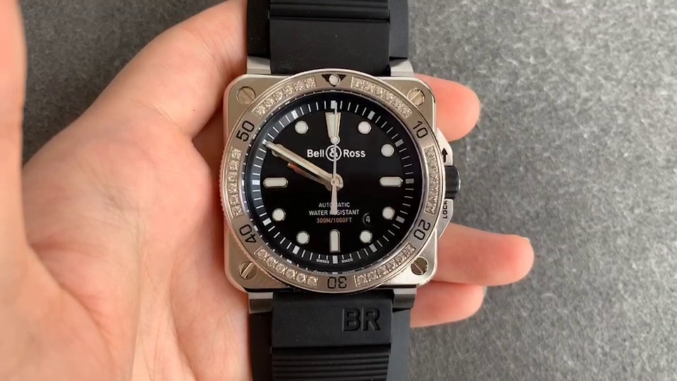 Bell Ross BR 03 92-D-BL-ST/SRB Black Dial - QualitySwissReplica