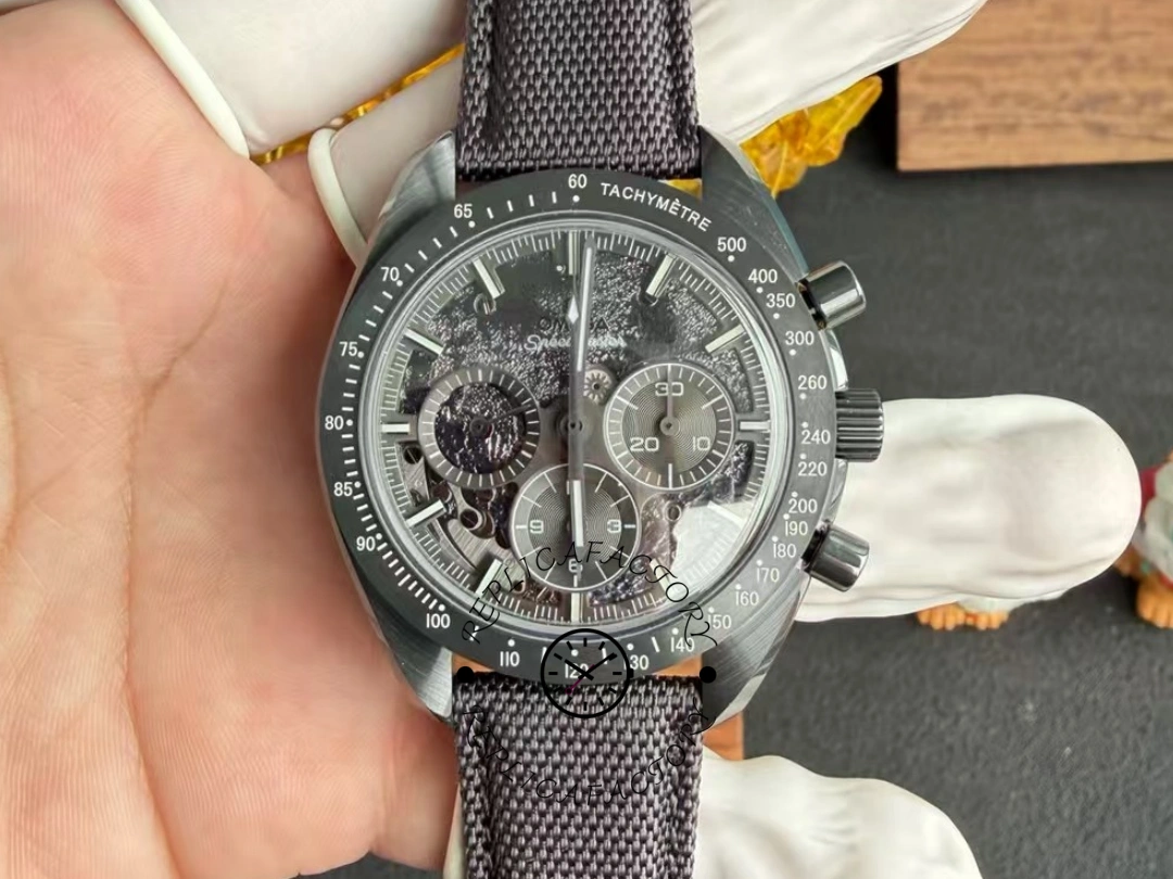 Omega Speedmaster Dark Side of the Moon 44.25 Fabric Strap 310.92.44.50.06.001 Replica - QualitySwissReplica
