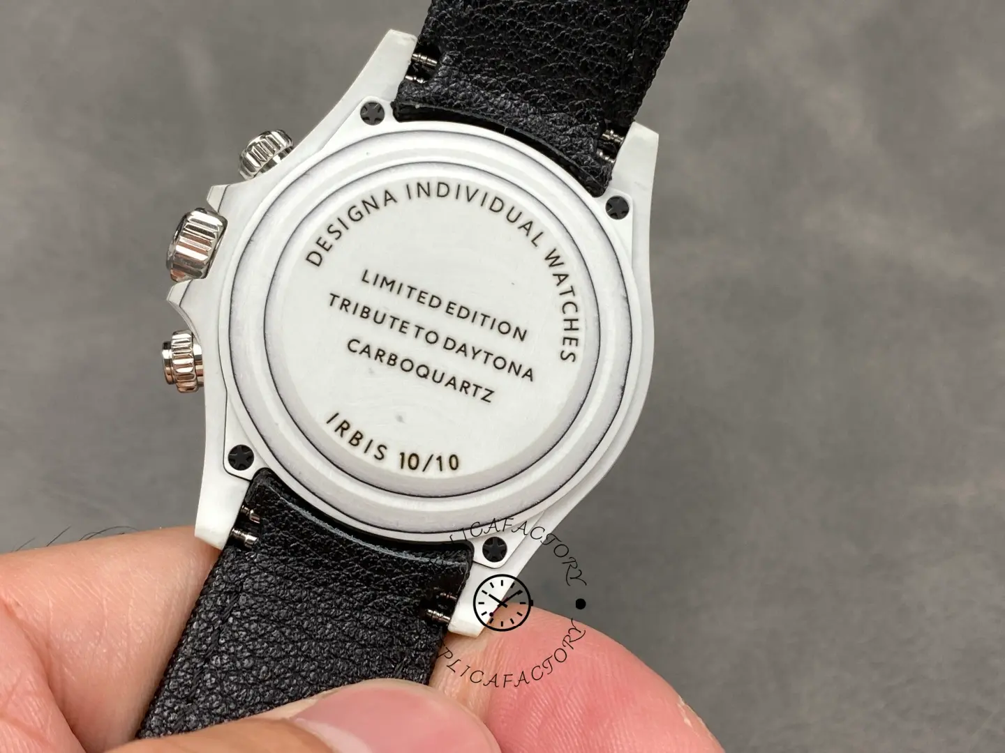 Replica Rolex Daytona IRBIS DiW White & Black Dial Black Nylon Strap 41mm - QualitySwissReplica